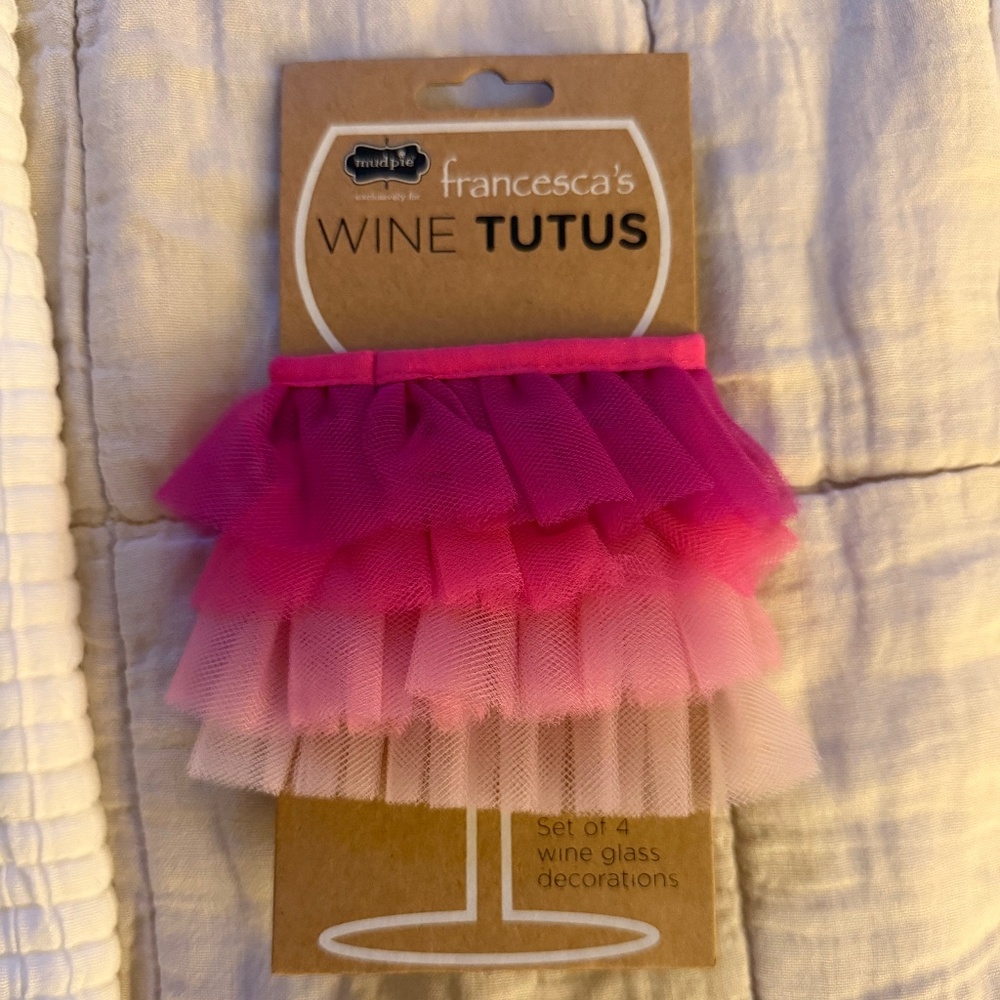 NWTs Francesca's Wine Tutus, One Size, Multi-Pink
